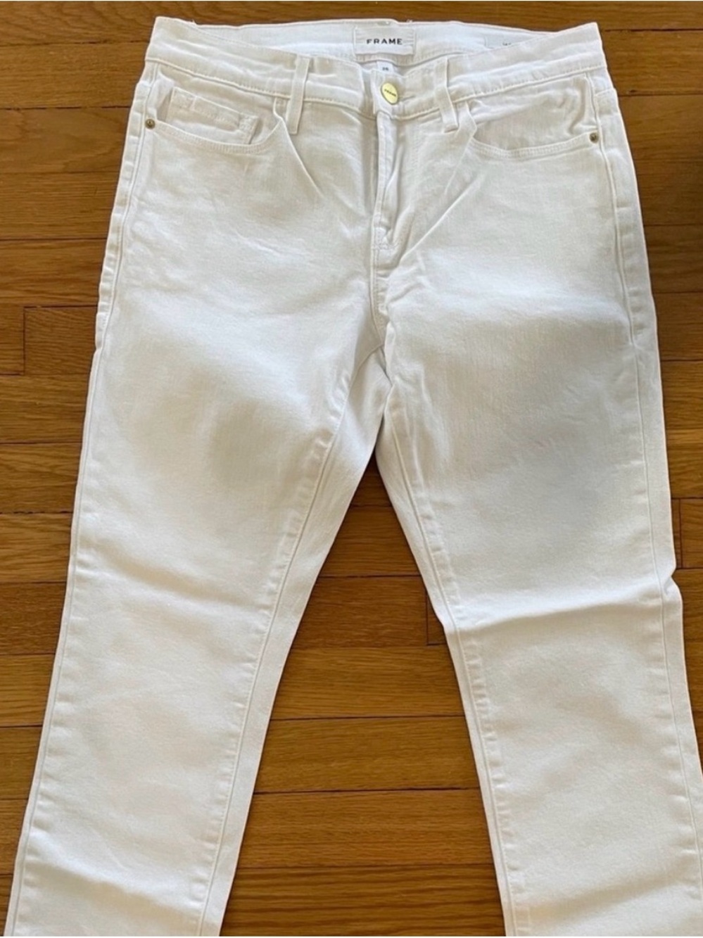 Frame Denim White Skinny Jeans - Women's 26